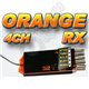 ORANGE Rx R410 Receiver 2.4ghz 4 channel - ORANGERX