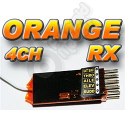 ORANGE Rx R410 Receiver 2.4ghz 4 channel - ORANGERX