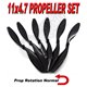 11x4.7 GWS  Propellers (Standard Rotating) (6 piece) Electric Propeller Set