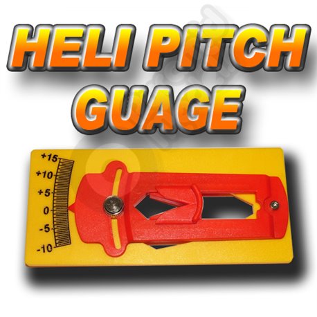 R/C Helicopter Pitch Gauge - for Med Size Helicopters