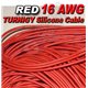 16 AWG Silicone Cable - Red