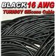 16 AWG Silicone Cable - Black