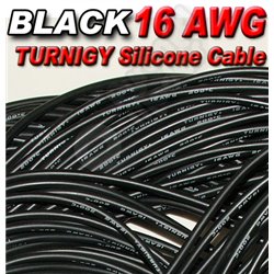 16 AWG Silicone Cable - Black