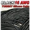 16 AWG Silicone Cable - Black