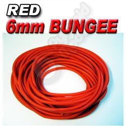 RED 6mm Silicon Rubber Bungee Hi-Start Tubing