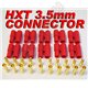 XT 3.5mm Gold Connector w/ Protector (10pcs/set)