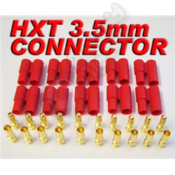 XT 3.5mm Gold Connector w/ Protector (10pcs/set)