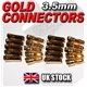 PolyMax 3.5mm Gold Bullet Connectors 10 PAIRS per pack
