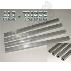 Aluminum Square Tube Arms - 13mm x 13mm x 250mm 4-Pack for Quadcopter Multicopter