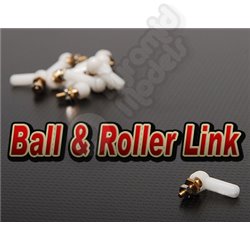Ball and roller link 3.9x2x16mm (10pcs)