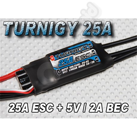 Turnigy TY-P1 25Amp HEXFET® Brushless Speed Controller