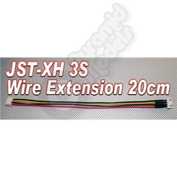 JST-XH 3S Wire Extension lead 20cm Long