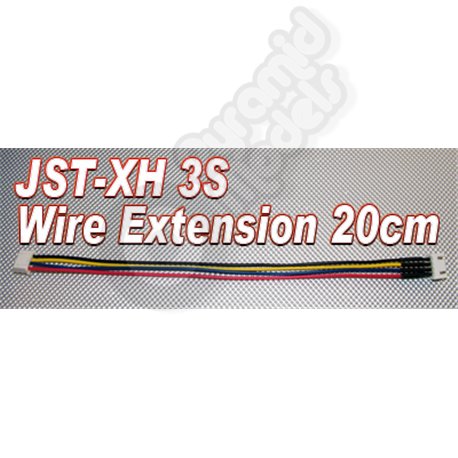JST-XH 3S Wire Extension lead 20cm Long