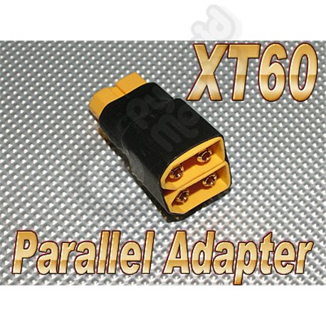 XT60 Harness adapter for 2 Packs in Parallel (1pc)