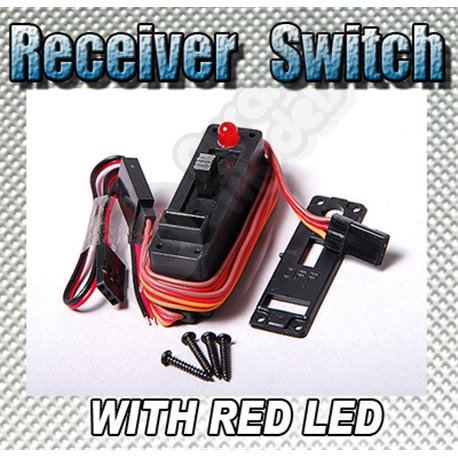 Reciever / System Switch with charge and LED