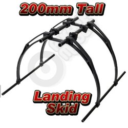 Universal - Tall Landing Skid Gear Stand - Standard Kit - BLACK