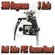 3 Axis Synchronous Belt Drive Glass Fibre Pan/Tilt/Zoom Camera Mount