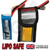 Single Battery LIPO SAFE - Lipo Battery Safe Charging Bag  - WATCH THE VIDEO !