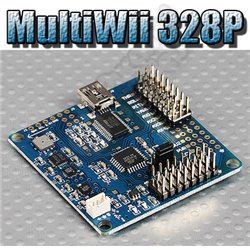 MultiWii 328P Flight Controller w/FTDI & DSM2 Port