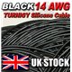 14 AWG Silicone Cable - Black