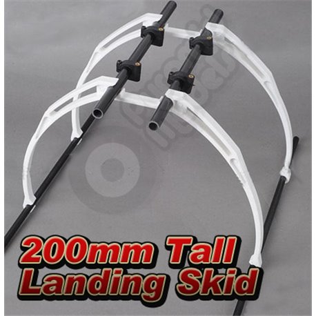 Universal - Tall Landing Skid Gear Stand - Standard Kit - White