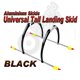 Universal -  Deluxe Kit - Aluminium Tall Landing Skid Gear Stand Kit for Quadcopters - Black