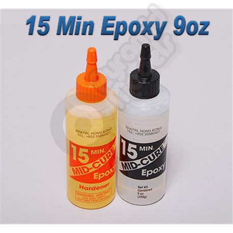 Mid-Cure 15 Min Epoxy 9. oz