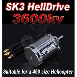 HeliDrive SK3 Competition Series - 2839-3600kv (450 size heli)