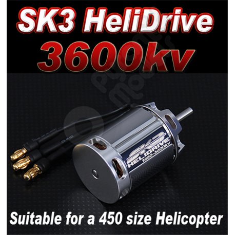 HeliDrive SK3 Competition Series - 2839-3600kv (450 size heli)