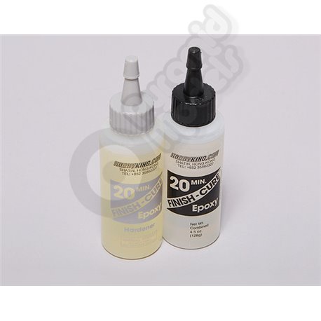 Finish-Cure 20 Min Epoxy 4.5 oz