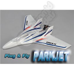 ParkJet MkII w/Outrunner, ESC, Servo, V-tail Mixer  Plug 'N' Fly (PNF)