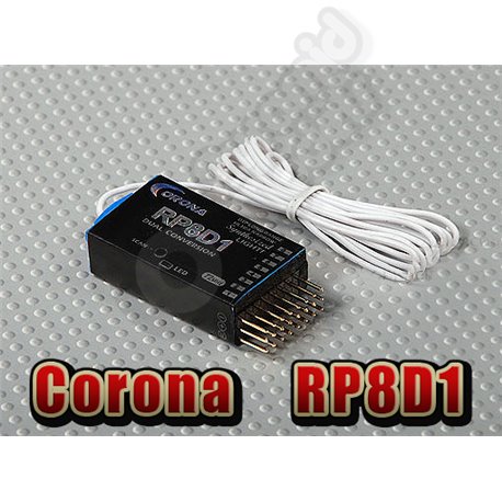 Corona Synthesized Dual-Conv Receiver 8Ch 35mhz