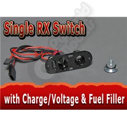 RX Switch with Charge/Voltage Check Port and Fuel Filler