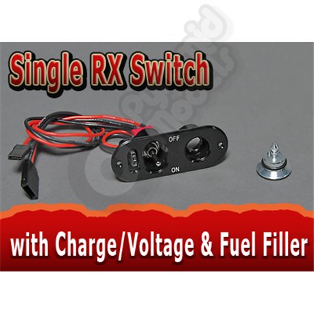 RX Switch with Charge/Voltage Check Port and Fuel Filler
