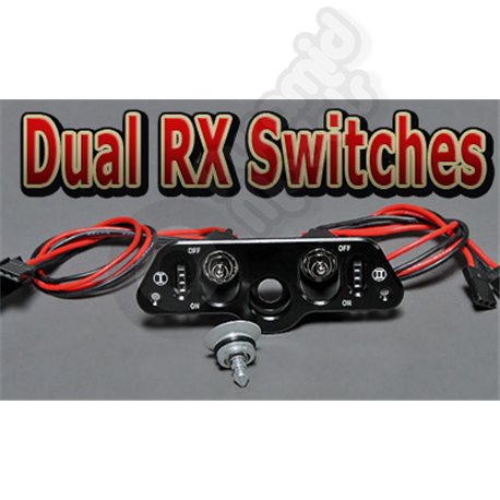 Dual RX/CDI Power Switch with Fuel Filler