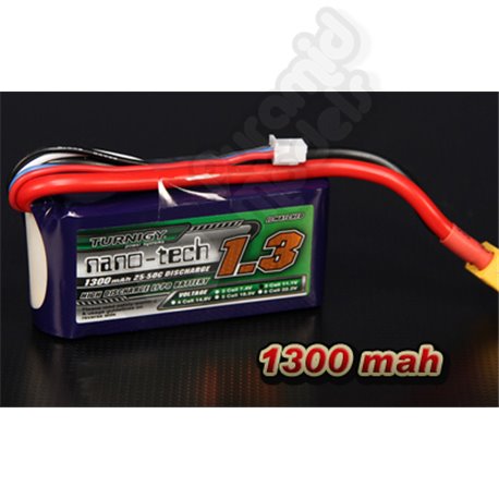 Turnigy nano-tech 1300mah 3S 25~50C Lipo Pack