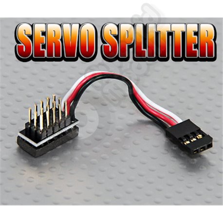 Servo Splitter Lead 1 Female to 5 male