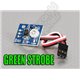 LED PCB Strobe Green 3.3~5.5V