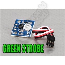 LED PCB Strobe Green 3.3~5.5V