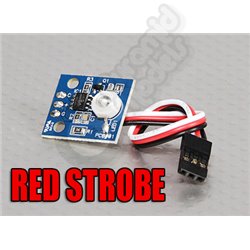 LED PCB Strobe Red 3.3~5.5V