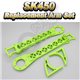 SK450 Replacement Arm Set - Bright Green 