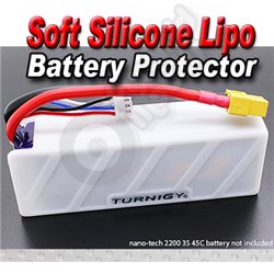 Turnigy Soft Silicone Lipo Battery Protector (White)