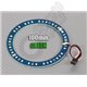 UFO Style - LED Ring Lights 100mm Green w/10 Selectable Modes