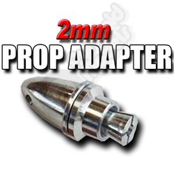 Electric Motor Prop Adapter 2mm Shaft (COLLET TYPE)