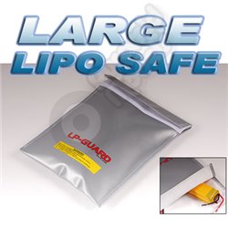 LARGE LIPO SAFE 25cm x 33cm - Lipo Battery Safe Charging Bag