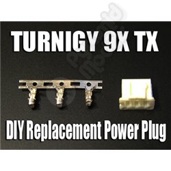 TURNIGY 9X TX - DIY Replacement Power Plug
