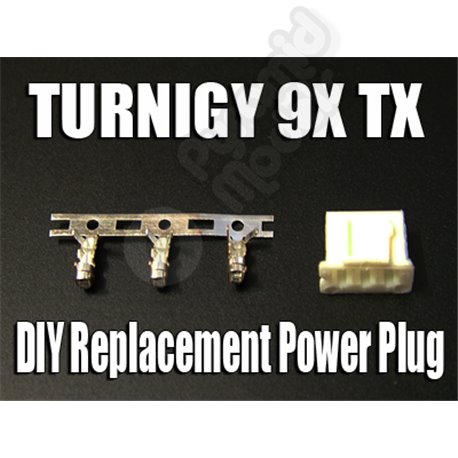 TURNIGY 9X TX - DIY Replacement Power Plug