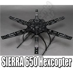 Sierra 650 Glass Fiber Hexcopter Frame 655mm