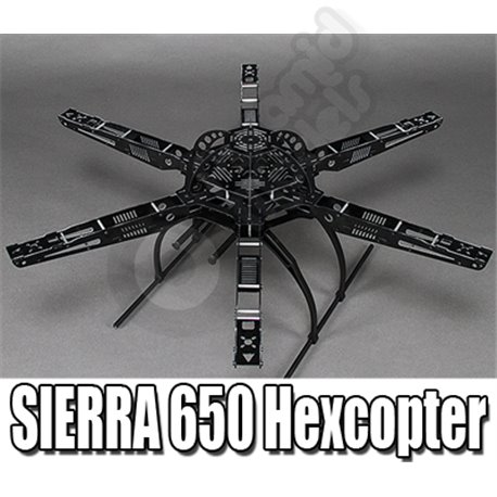 Sierra 650 Glass Fiber Hexcopter Frame 655mm