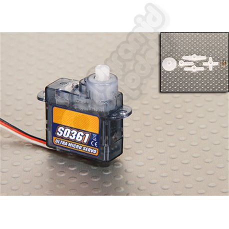 S0361 3.6g / .45kg / .12sec Micro Servo